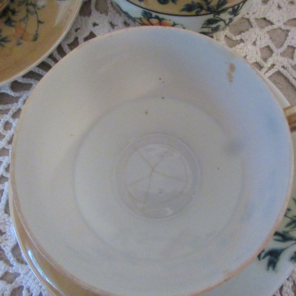 Authentic Japanese Lusterware Tea 13 piece set - Picture 3 of 12